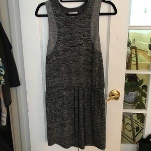 Lou & grey drawstring waist grey dress