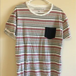 Striped pocket tee