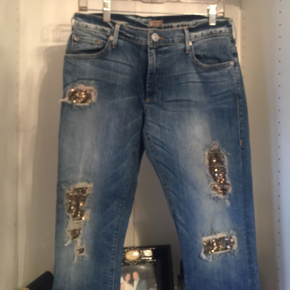 True Religion Slim Boyfriend Jeans!