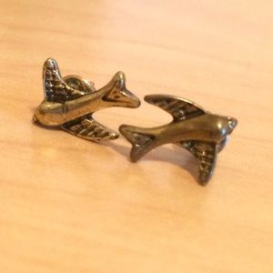 Bird & elephant earrings