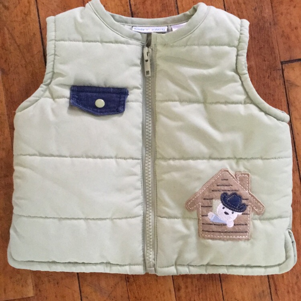 3-6 month boys vest