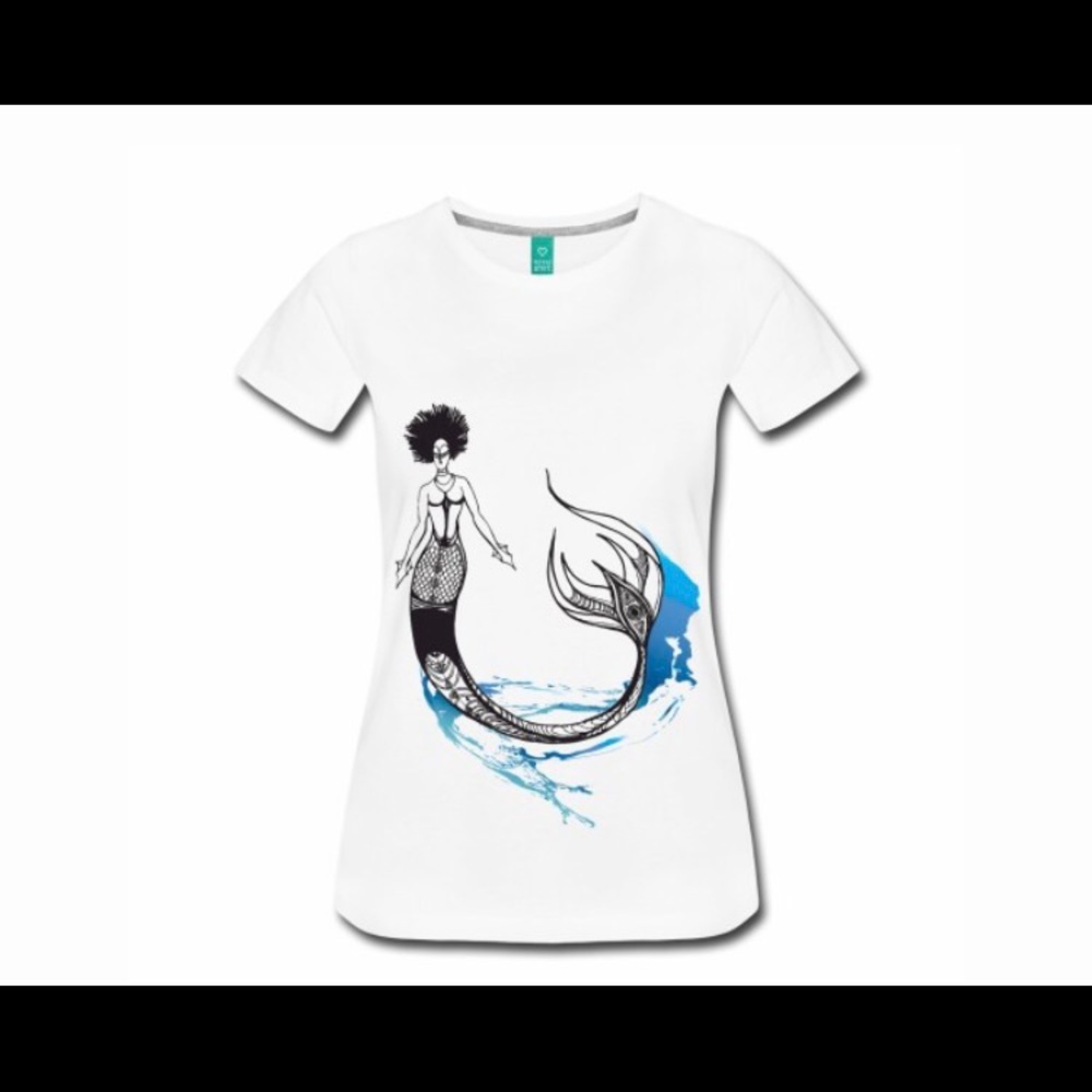 Swish Cu-tees t-shirts by Ethnic Mermaids NWOT
