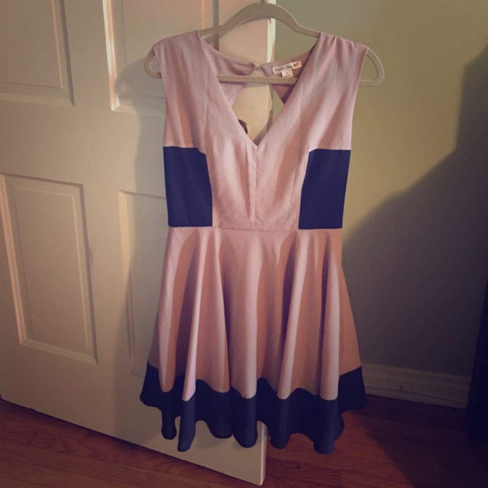 Color block dress