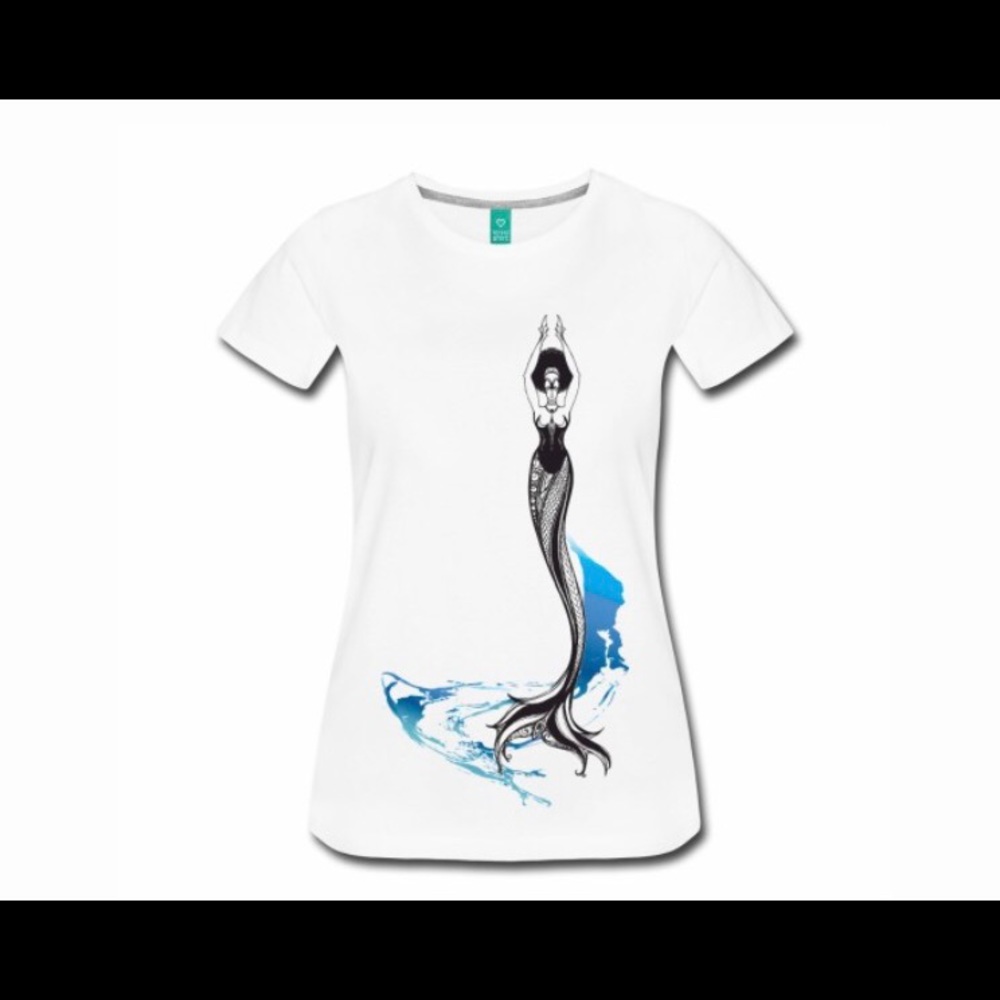 Splash Cu-tees t-shirts by Ethnic Mermaids NWOT