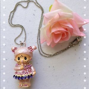Monchhichi Handmade Necklace