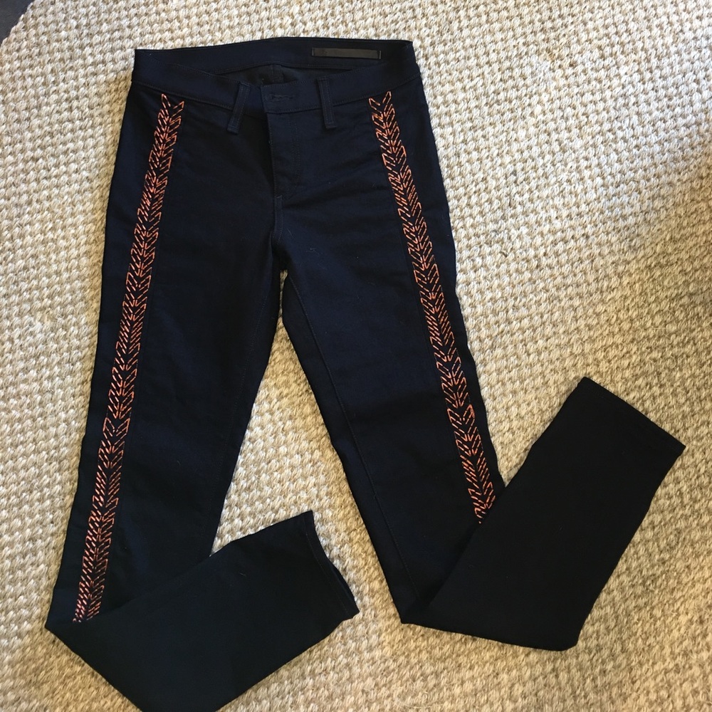 Rag and Bone skinny black jeans