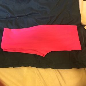 Hot pink leggings