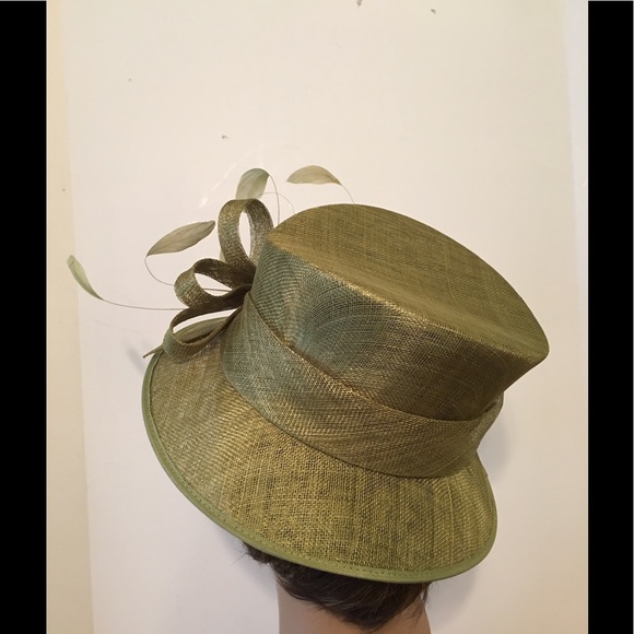 Vintage Derby Hat - Bow + Feathers - Picture 3 of 7