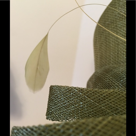 Vintage Derby Hat - Bow + Feathers - Picture 6 of 7