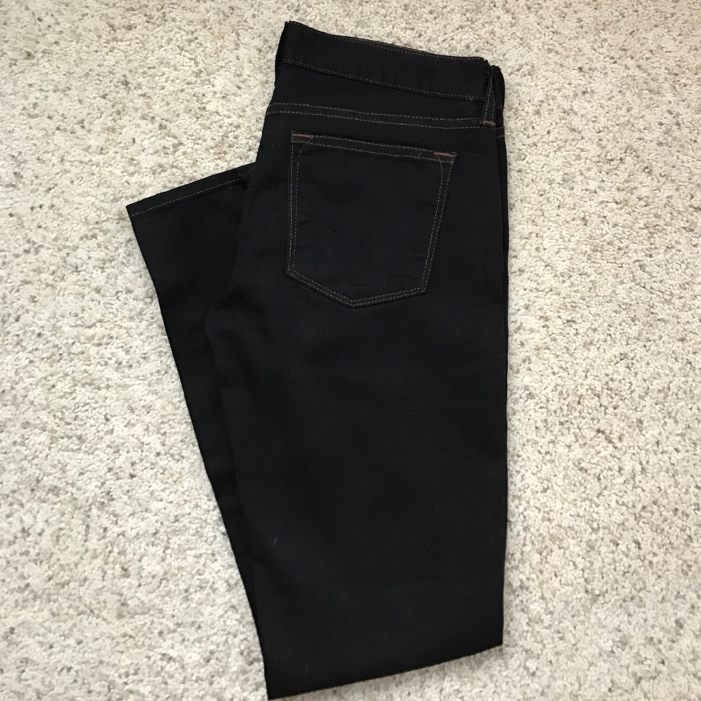 J Crew Black Denim