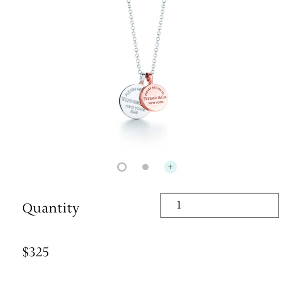 Circle duo necklace