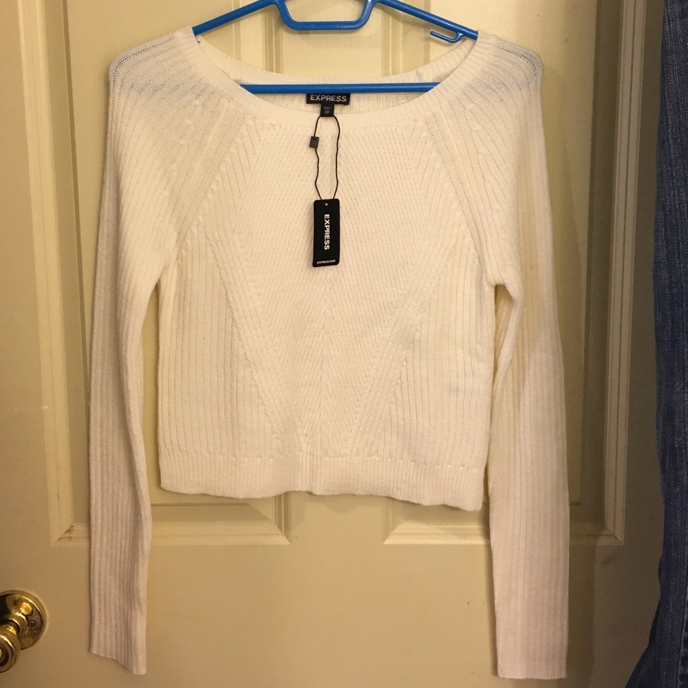 Cropped sweater