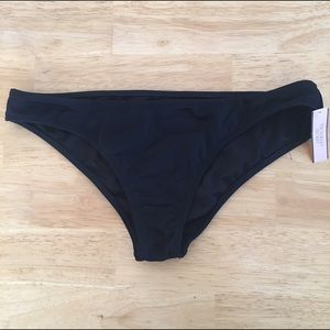 NWT VS Swim “The Cheeky” black bottom - medium