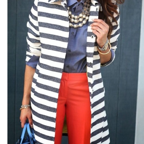 Merona Jackets & Blazers - Striped coat