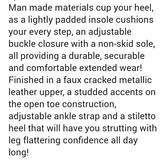 ⬇💲NWT. ROSEGOLD  "ROCKSTUD", SANDAL - Picture 4 of 6