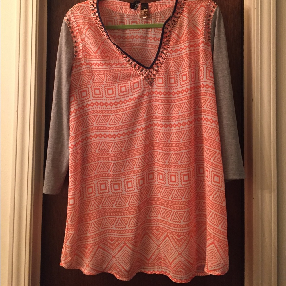 Longer tunic shirt