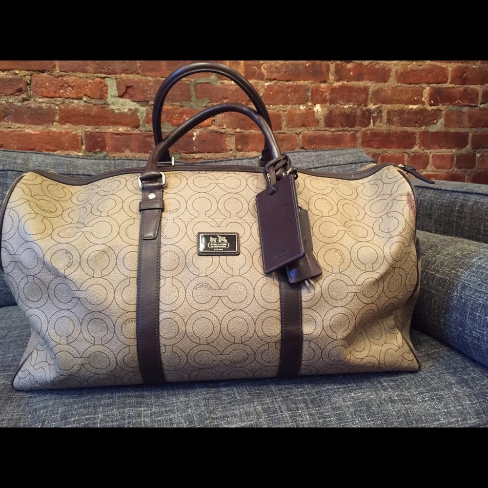100% Authentic Coach Travel Duffle