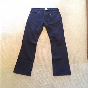 Lucky Brand navy blue jeans, size 30.