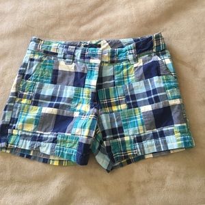 Plaid shorts