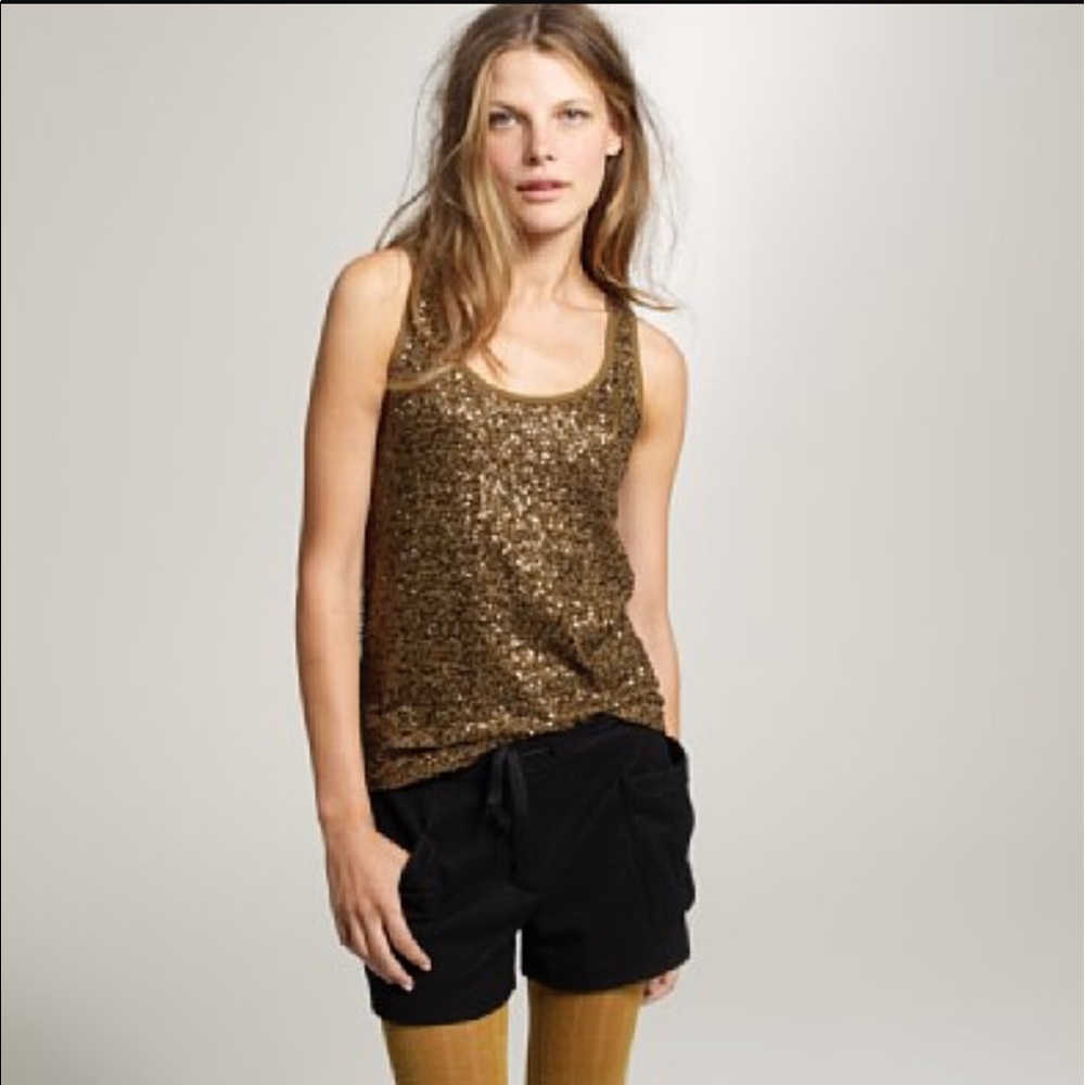!! Closet Closing !! J. Crew Sequined Top