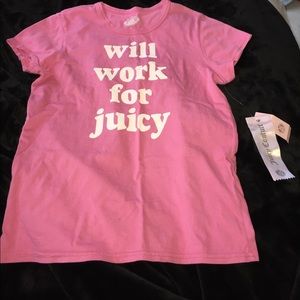 Pink Juicy Couture t-shirt!