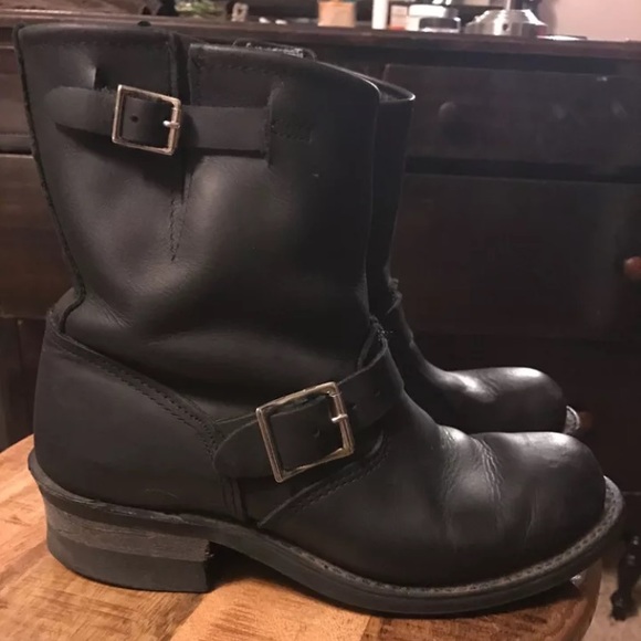 Frye 8R engineer motorcycle boots - Picture 5 of 5