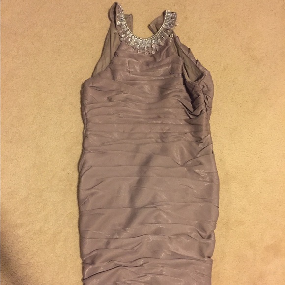 Grey cocktail dress - Picture 2 of 2