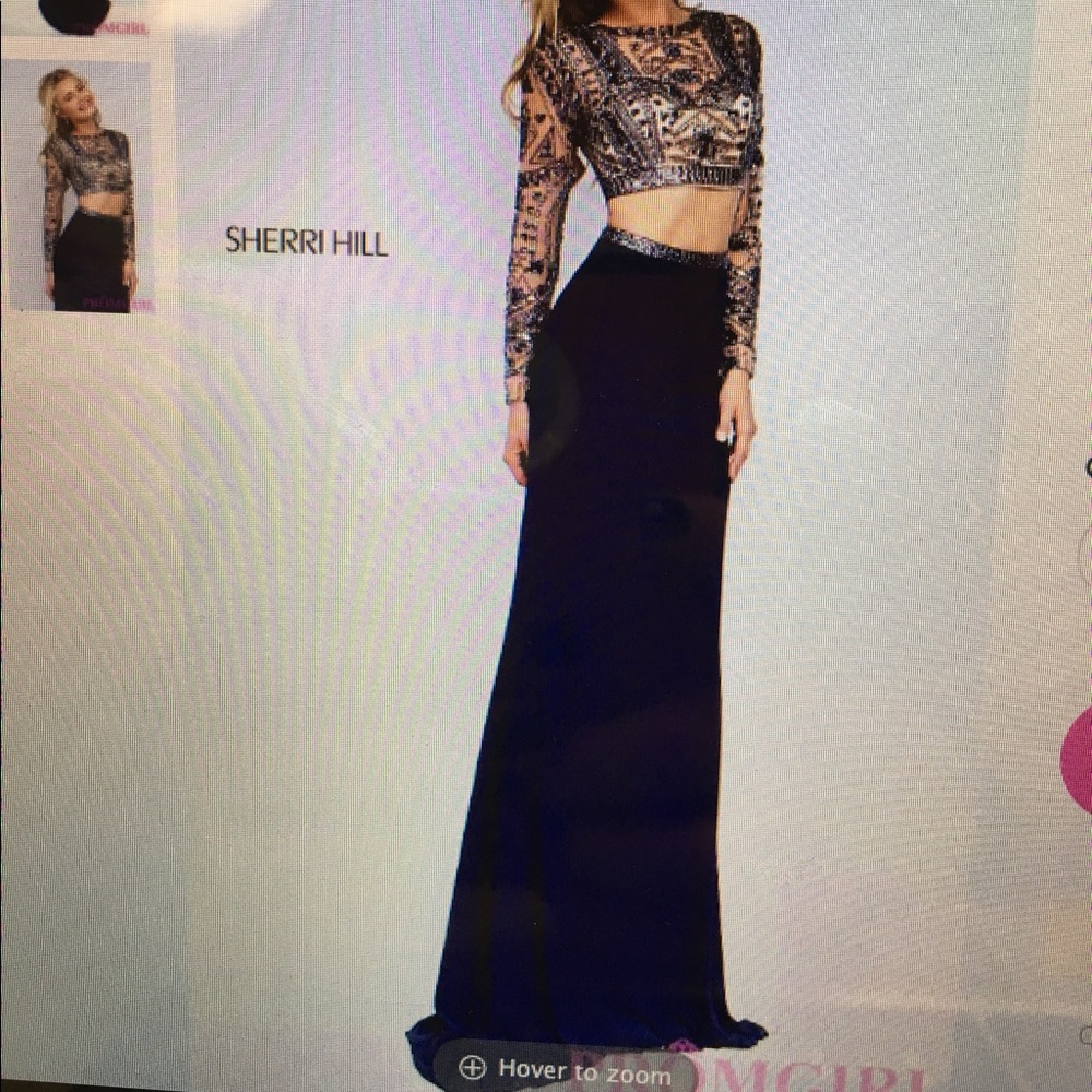 Sherri Hill two piece dress MAKE OFFER!!!