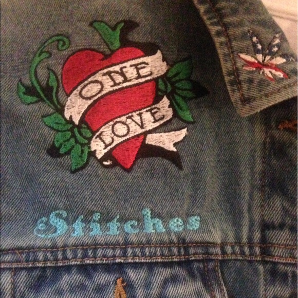 One Of A Kind Bohemian Embroidered Jacket - Picture 3 of 8