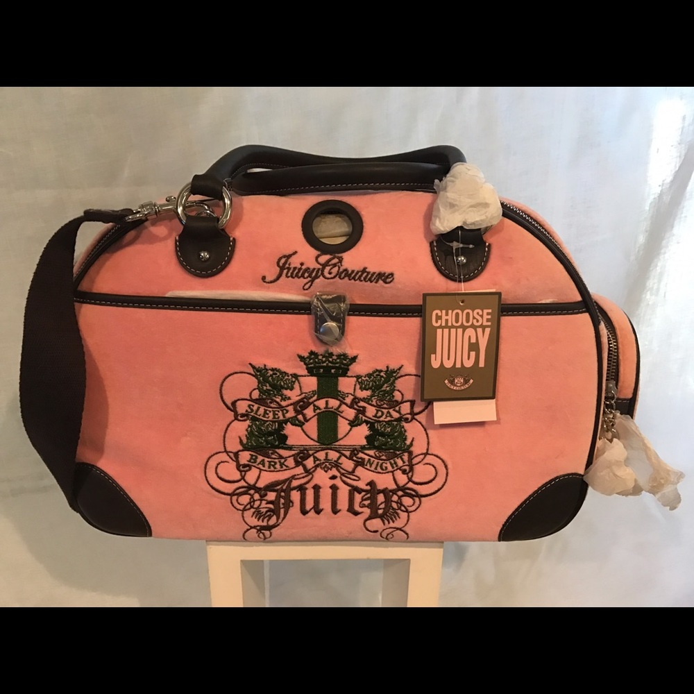 NEW Juicy Couture Pet Carrier