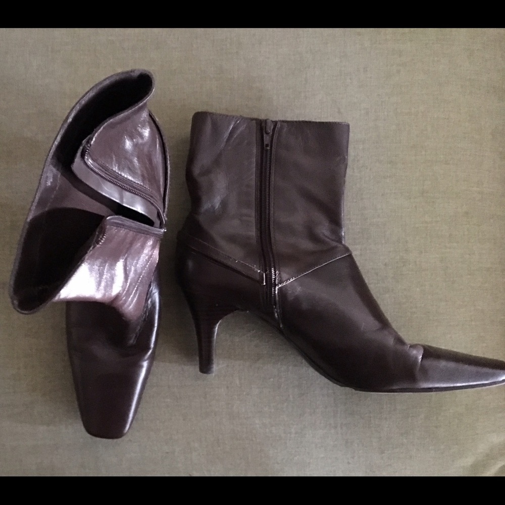 Nine West 11M Brown leather Boots