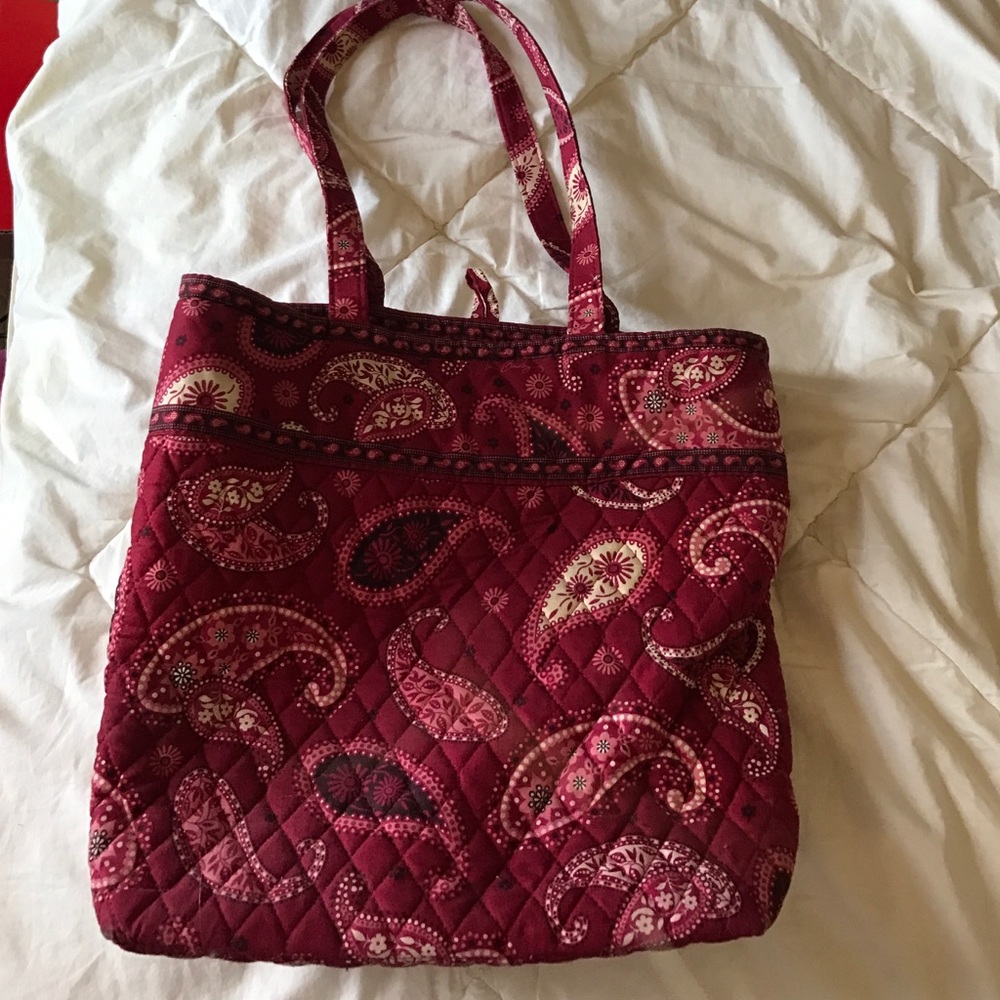 Red Paisley Vera Bradley Tote bag