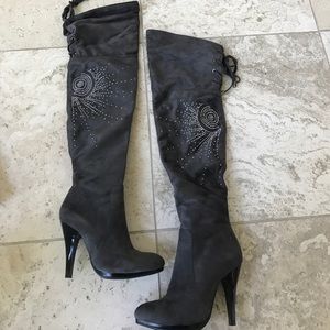 Over the knee boots