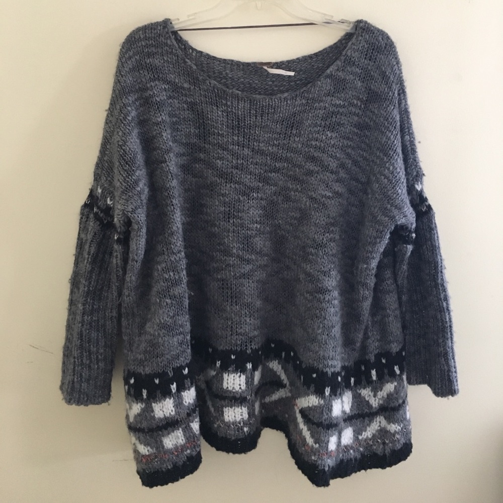 Free People knit sweater!