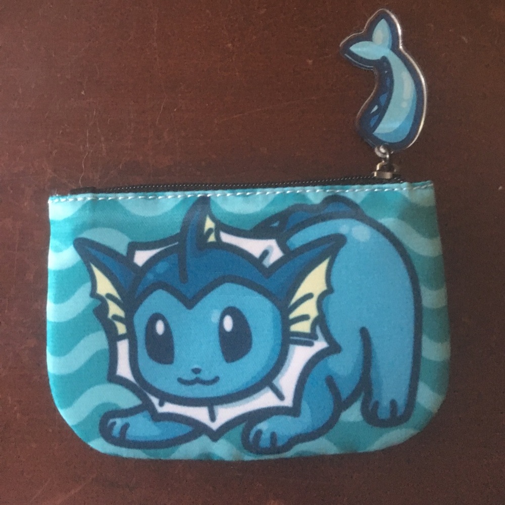 Vaporeon Pokémon coin purse