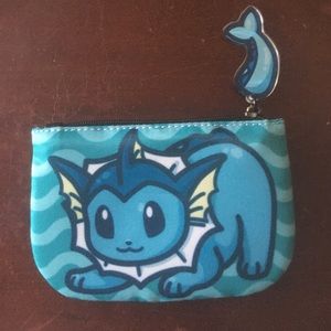 Vaporeon Pokémon coin purse