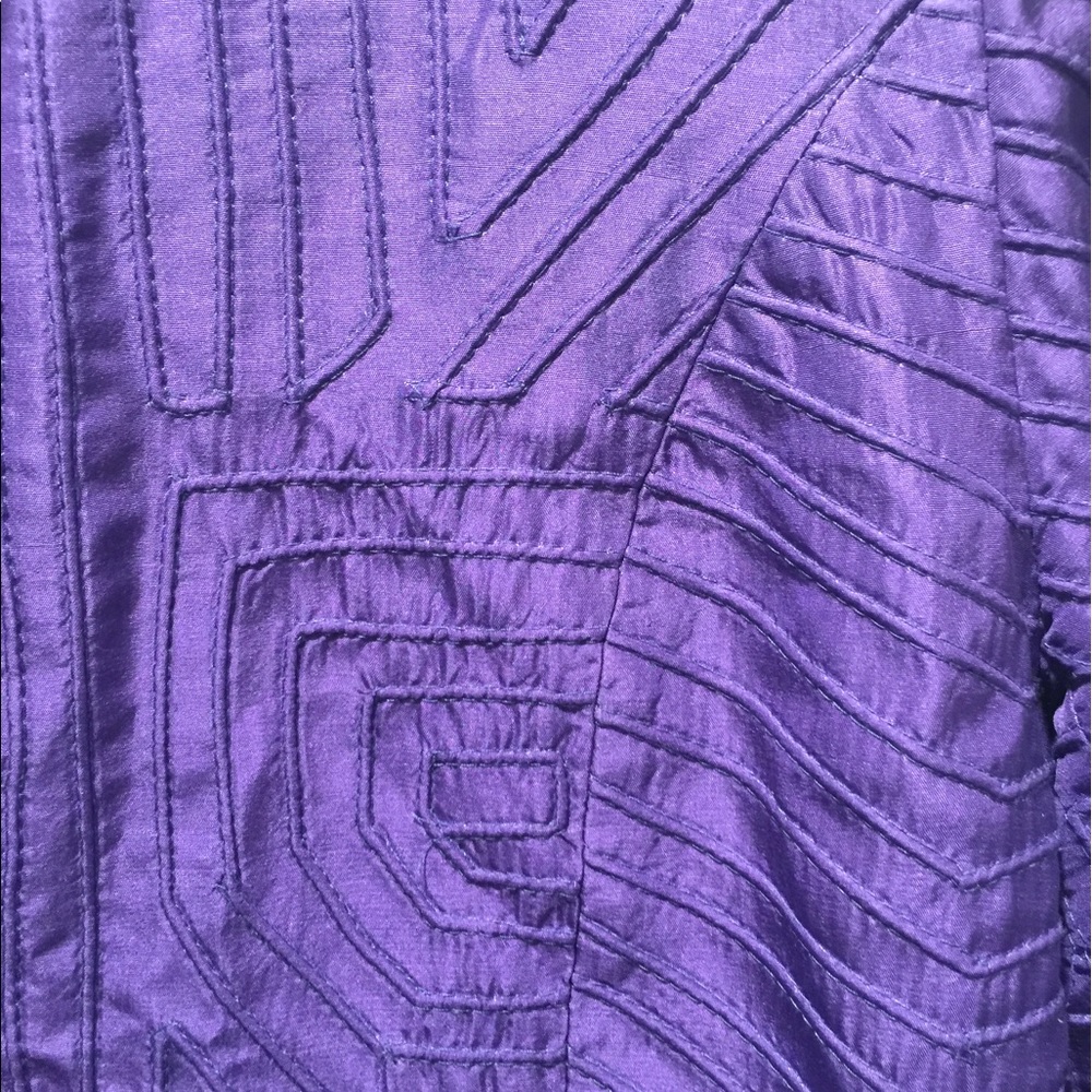 Beautiful Silk Club blazer -purple