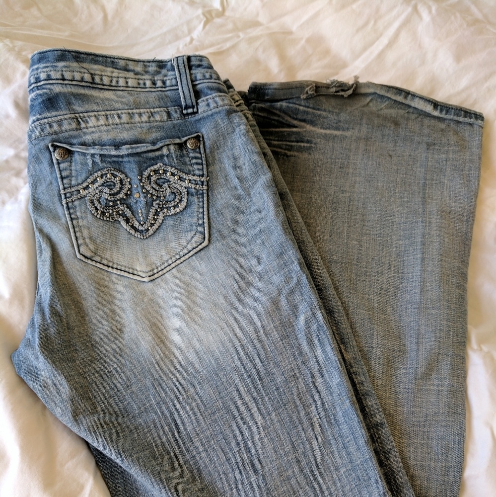 Express flare jeans