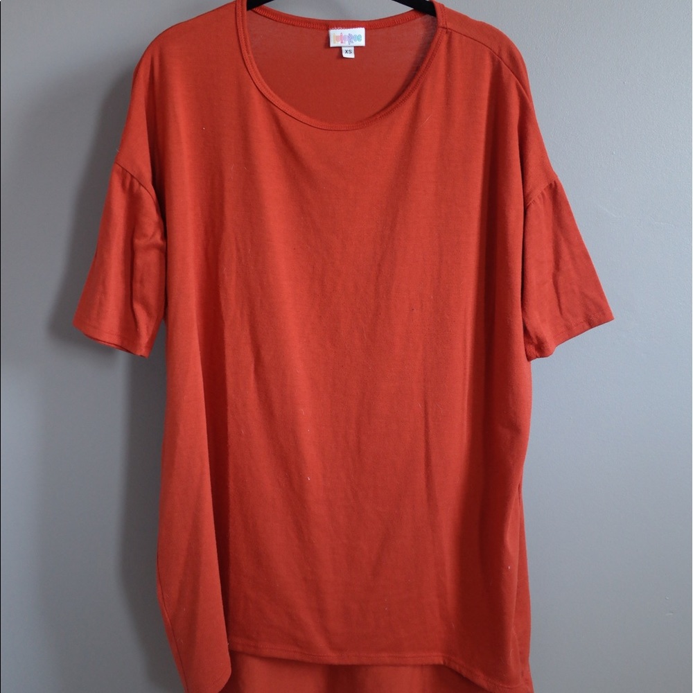 Burnt orange top