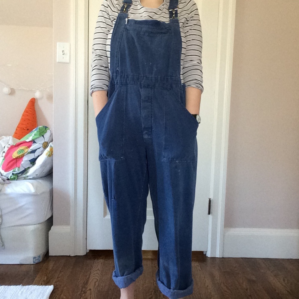 UO vintage style overalls