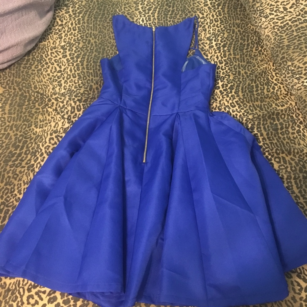 Lulu's Cobalt Blue Dress - Picture 4 of 7