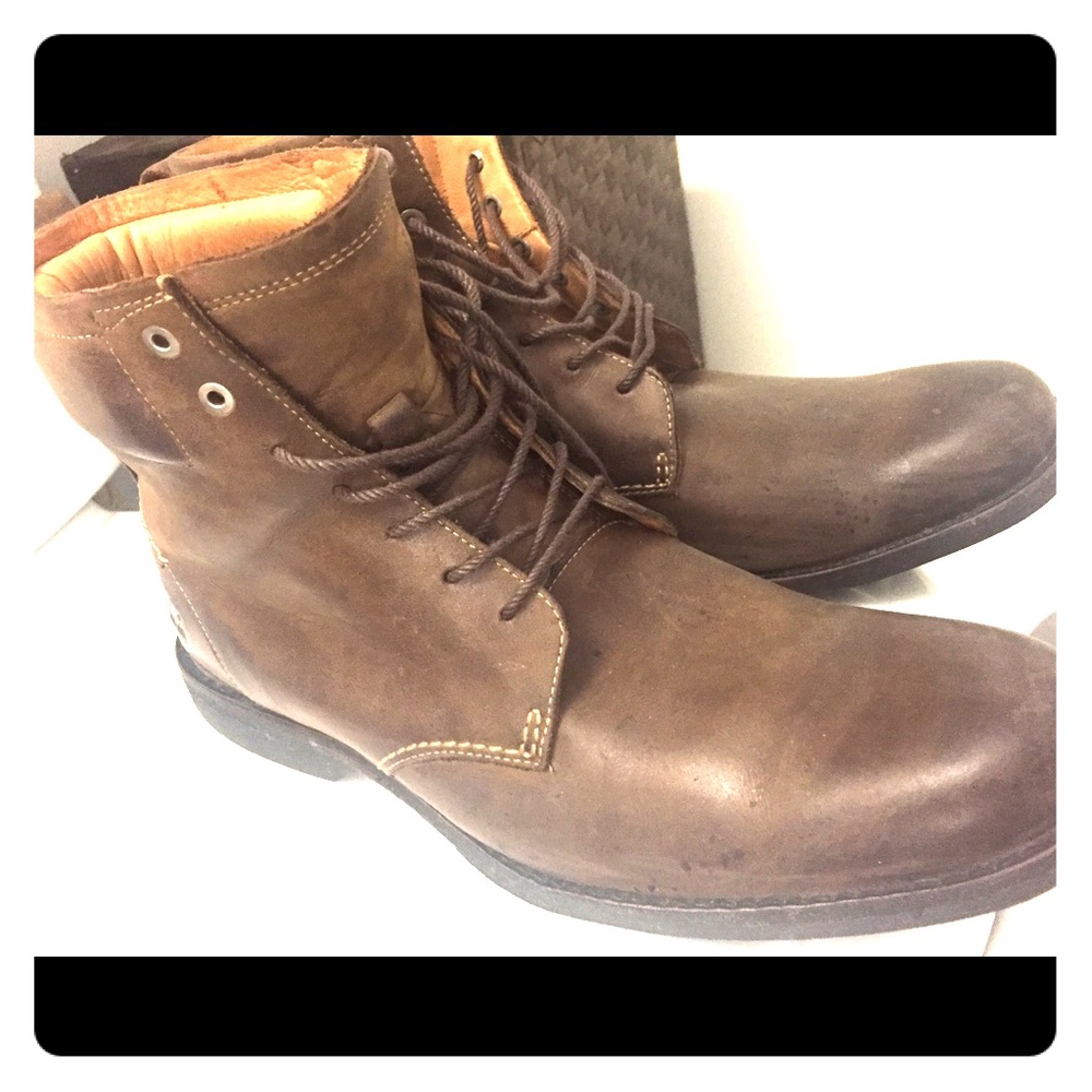 Timberland brown boots just worn few times