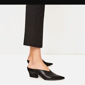 Zara Black Mules