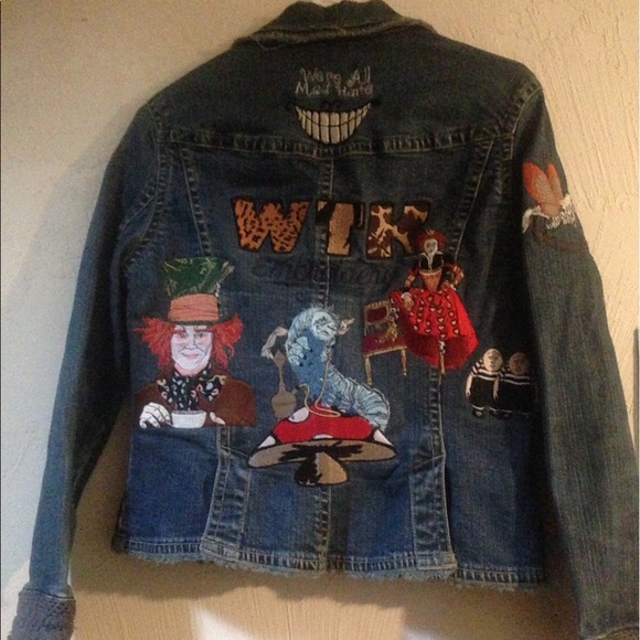 Custom embroidered ladies Jean jacket - Picture 2 of 6