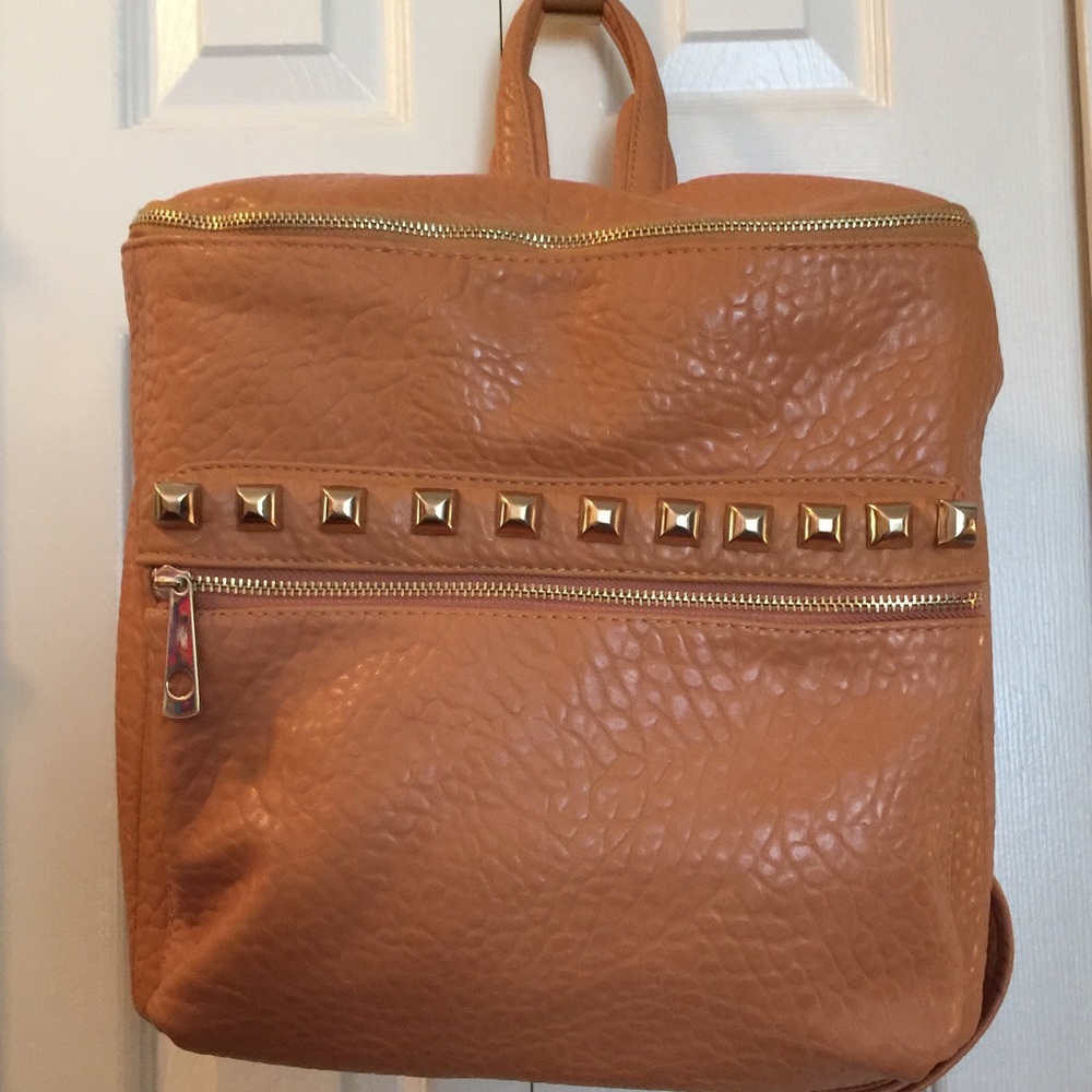 Unique Vegan Leather Backpack