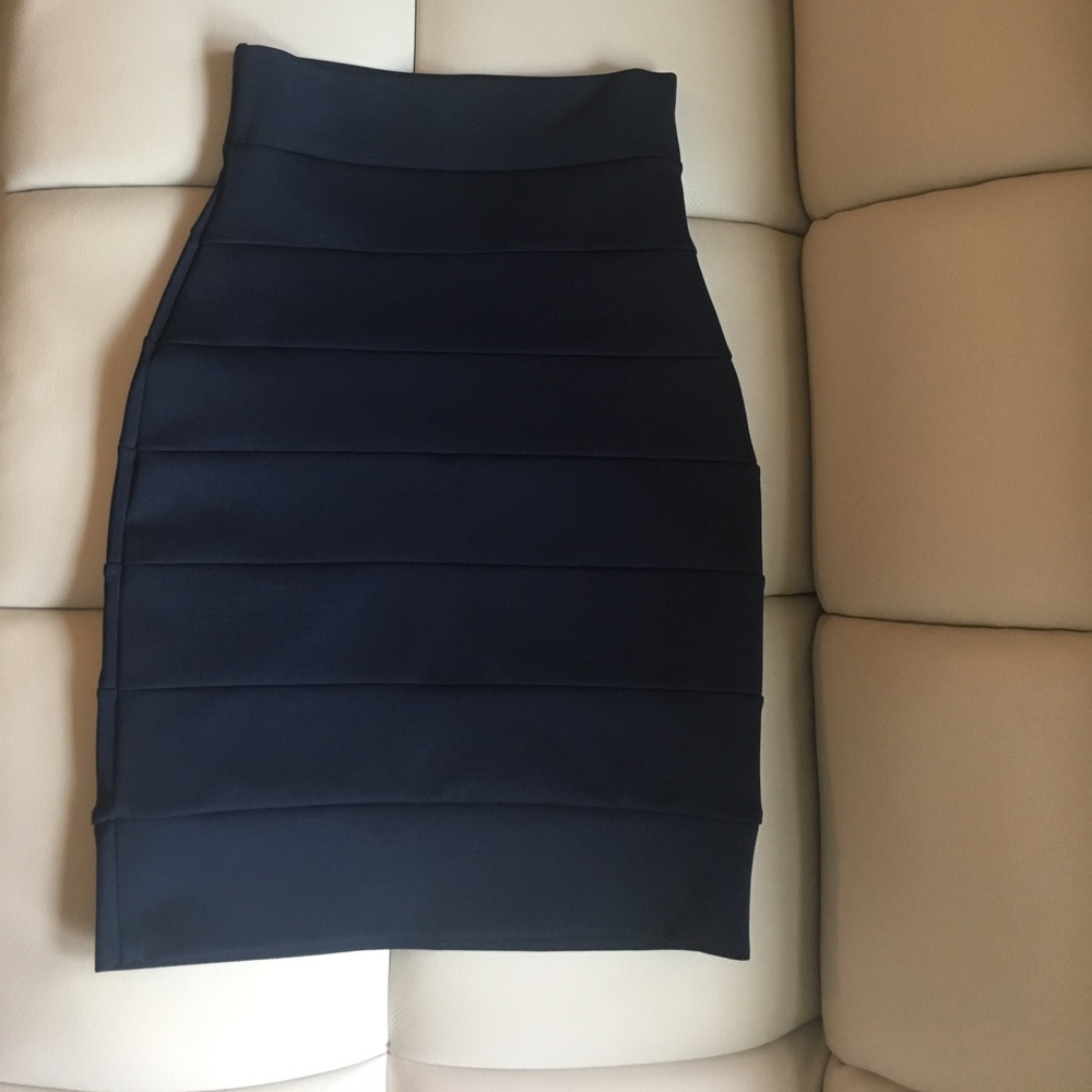 High Waisted Panel Skirt
