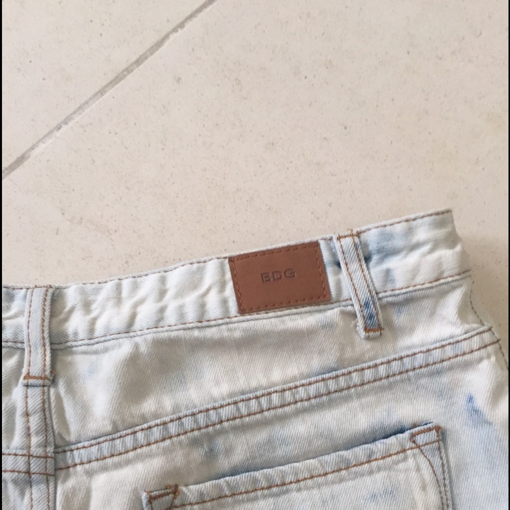 High Waisted Jean Shorts