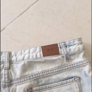 High Waisted Jean Shorts