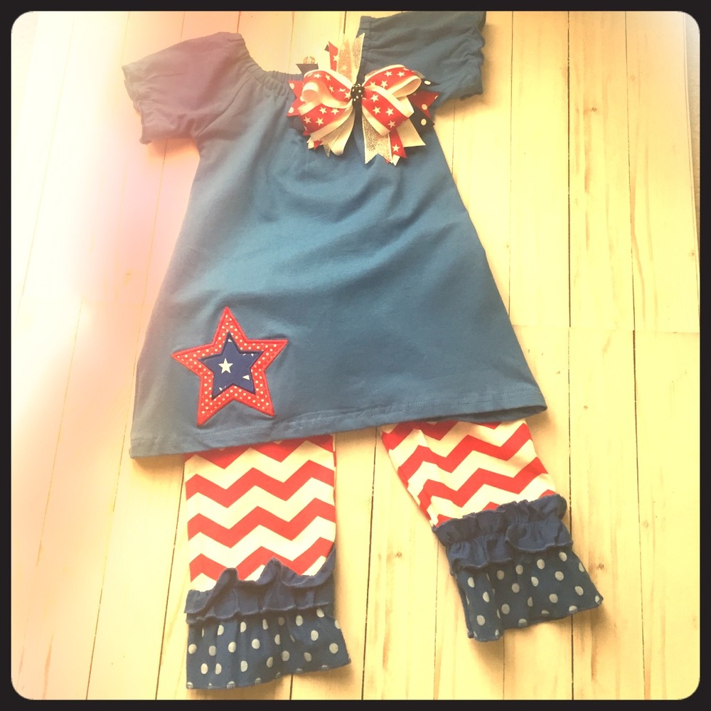 4th of July pant set.