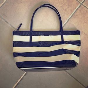 Kate spade black and white tote